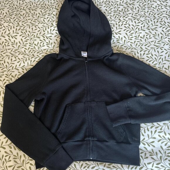 small tna waffle zip up hoodie - Picture 1 of 6